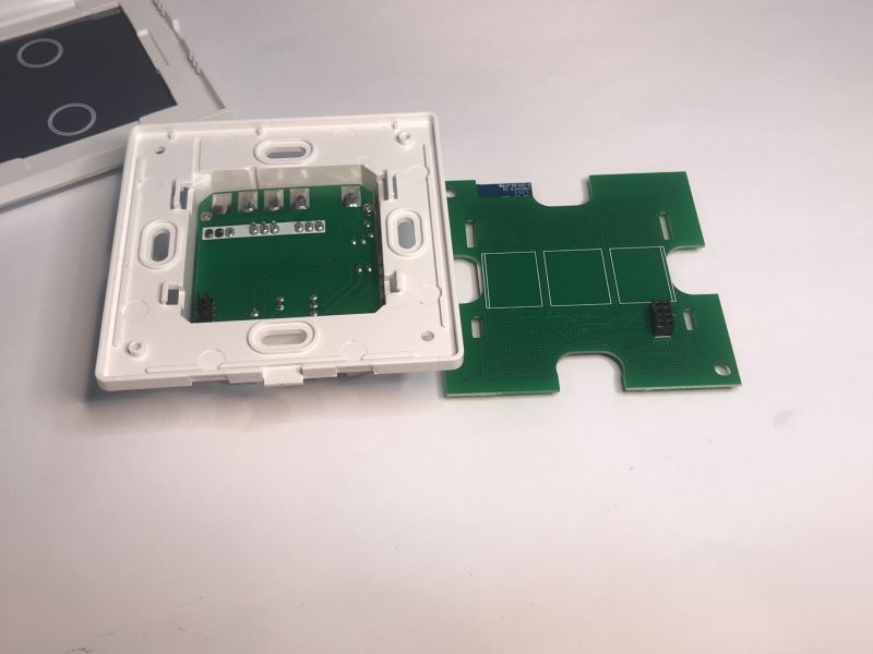 ATLO-TB2-TUYA - silent double light switch with WiFi control under Home Assistant