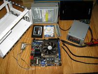 ITX - opis projektu: Sapphire Pure H61, Pentium G645, Vertex HD7750, Win8