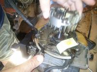 Jak zdjąć koło magnesowe w wykaszarce Talon AT3304?