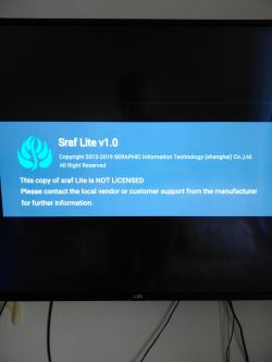 Telewizor Lin 49LUHD1240 Smart - co to za komunikat?