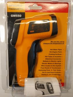 Pirometr GM550 (-50°C ~ 550°C) - Made in China - Recenzja Pirometr GM550 (-50°C ~ 550°C) - Made in China - Recenzja