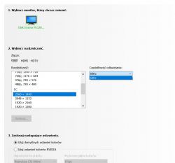 Włączenie 4k w 60Hz w monitorze iiyama GB2888UHSU z kartą GF GTX 750 Ti po HDMI 2.1