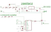 Jak dobrać wartości Cx i Rx dla układu CD4541 w wentylatorze łazienkowym?