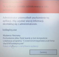 Bitdefender Internet Security - Brak możliwości zainstalowania.
