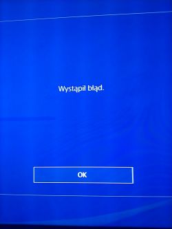 Błąd instalacji gier na PS4 Slim - zatrzymuje się na połowie, piszczący dźwięk