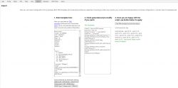 Screen for importing configuration from an OBK template.