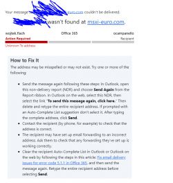 Otrzymuję spam z plikami PDF z różnych adresów - co robić?