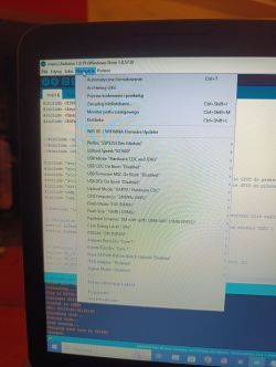Tools menu in Arduino IDE 1.8.19 showing settings for ESP32 board