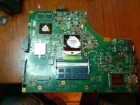 ASUS X53S Zero reakcji,brak napięcia na przycisku power.