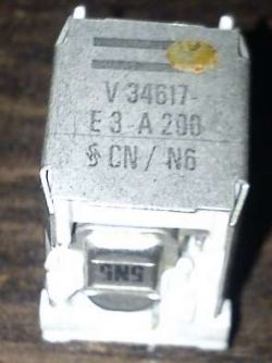 V34617 E3 A200 CN / N6 - identyfikacja przekaźnika, zamienniki, schemat V34617 E3 A200 CN / N6 - identyfikacja przekaźnika, zamienniki, schemat