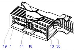 opel Zafira B - UEQ lampki wnętrza nie gasną po 15 minutach po zamknięciu
