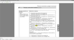 Tabela ustawień schematów instalacji kotła HF w procedurze pierwszego uruchomienia