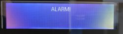 Ekspres Electrolux EBC54524 - po nagrzewaniu: ALARM!