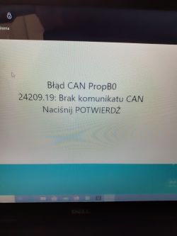 Błąd CAN w Daf LF 45 Euro5 - jak usunąć, powraca po restarcie?