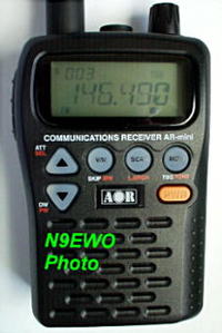 AOR AR16 VHF-UHF Radio Scanner Manual EN
