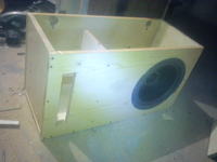 Subwoofer z starej szafki i Tonsila Subwoofer z starej szafki i Tonsila