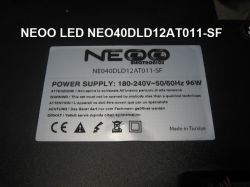 DUMP NEOO LED NEO40DLD12AT011-SF (SPI): NEOO Model, 12AT011-V2.0 Chassis, LTA400HM23 Screen