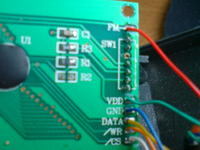 Wyświetlacz LCD do PC z czujników parkowania FALCONTRONIC