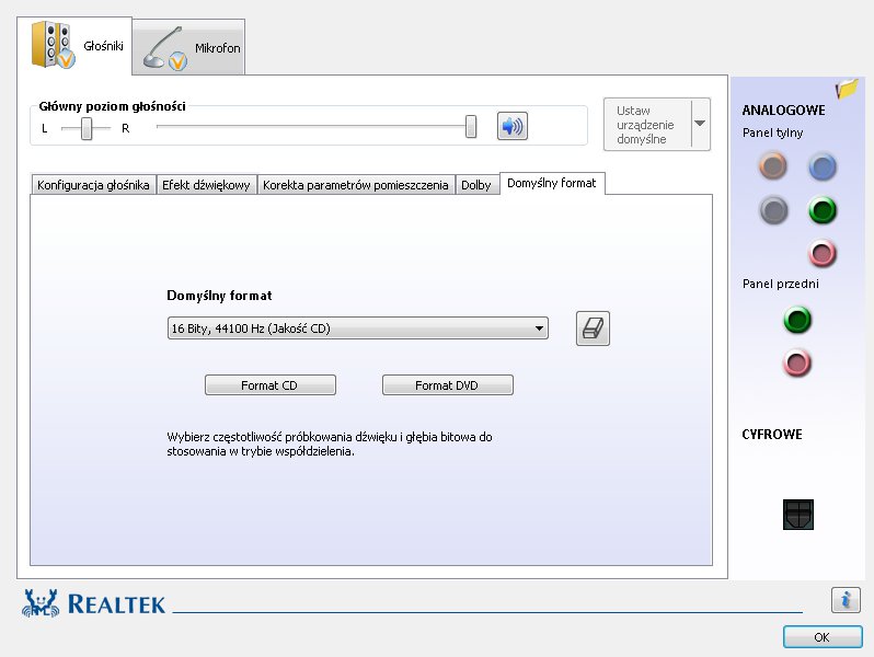 Nagły brak dzwięku Windows 7 64x Nagły brak dzwięku Windows 7 64x