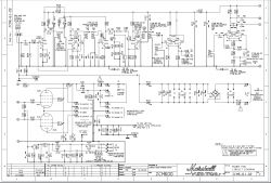 Marshall JCM600 - Trzaski, uszkodzony preamp i spalona lampa mocy