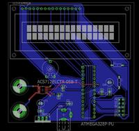 Jak podłączyć czujnik prądu stałego ACS712ELCTR-05B-T do AVR?