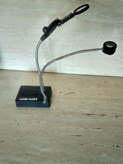 Optical Microscope for Precision Soldering: Max 4X Magnification, Non-Digital, Extension Arms