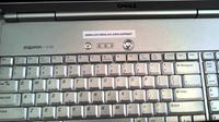 Dell Inspiron 1720 - mruga dioda z literką A Dell Inspiron 1720 - mruga dioda z literką A