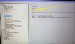 Ekran ustawień BIOS w laptopie Dell Latitude E5470 z zaznaczonym trybem RAID On.