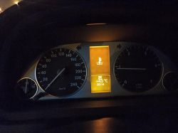 Mercedes W245 - Wentylator chłodnicy - ciągła praca