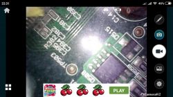 Endoskop USB ze sklepiku elektrody - prezentacja