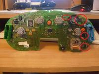 opadające wskazóki zegarów audi A3 96r Tdi