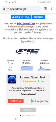 Słaby zasięg routera TP-link Archer C50 na piętrze mimo zmiany częstotliwości i kanału