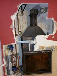 Optimal Usage of Plate Heat Exchanger in Fireplace with Water Jacket & Open Expansion Vessel