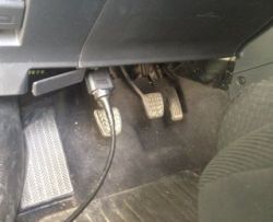 Toyota Corolla Verso 1.8 - interior lighting with the door open