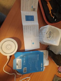 NAS-AB02W6 Ver 2.0 Tuya Siren+Temp+Humidity Sensor: Control LEDs with OpenBK Firmware