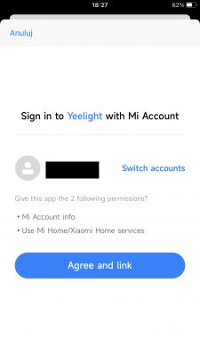 Wnętrze Yeelight YLDP02YL - integracja z Home Assistant - nowy moduł WiFi