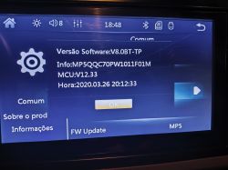 Firmware V9.0BT-TP Request for MP5QQC70PW1011F01M, MCU V12.33, AllWinner F1C500