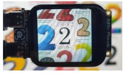 Sipeed M1s Dock - Functionality Presentation Sipeed M1s Dock module with display and camera showcasing numbers