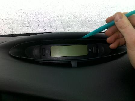 Citroen C5 2002-Brak podświetlenia, wyświetlacz wielofunkc