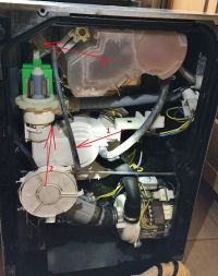 Gorenje GSI 682 ES3 - Przelewanie wody dołem drzwiczek, jak zdiagnozować?