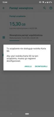 Karta SD nie działa po resecie do ustawień fabrycznych telefonu