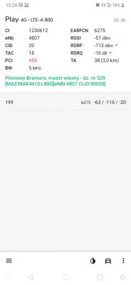 Which PLAY Internet router (with LTE 800 MHz band aggregation?)