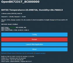 [BK7231T/WBLC5] How to attach SHT30 sensor to smart Tuya LED?