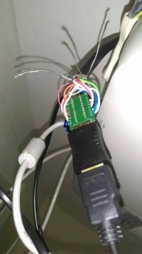 Repair of the HDMI plug through the so-called HDMI Terminal Connector - cable in Repair of the HDMI plug through the so-called HDMI Terminal Connector - cable in