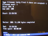 Problem z formatowaniem dysku WD CAVIAR 160 GB 7200rpm