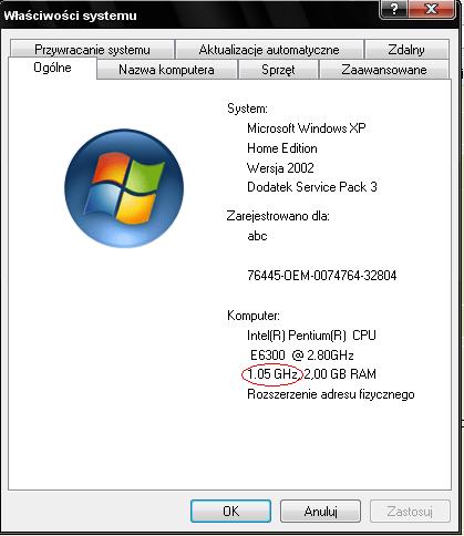 ASUS P5LD2-VM + Intel Pentium Dual Core - błąd napięcia i uCode, co robić?