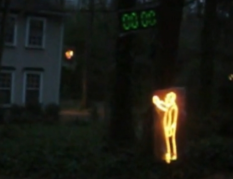 Elektroniczna gra - śnieżki w skali XXL