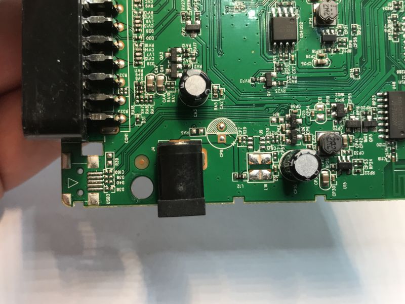 The interior of the DVB-T2 Ferguson Ariva T75 receiver, DIY potential The interior of the DVB-T2 Ferguson Ariva T75 receiver, DIY potential