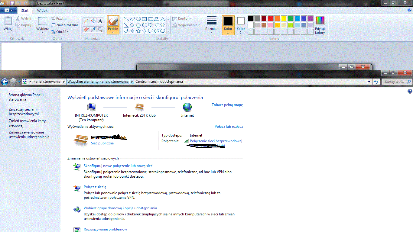 Udostępnianie z win 7 na win XP. elektroda.pl