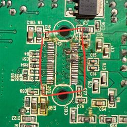 Marshall Stanmore 1 Mainboard Missing Parts Identification: C36, D15, U5, D8, C95, IC Chip and misc Marshall Stanmore 1 Mainboard Missing Parts Identification: C36, D15, U5, D8, C95, IC Chip and misc